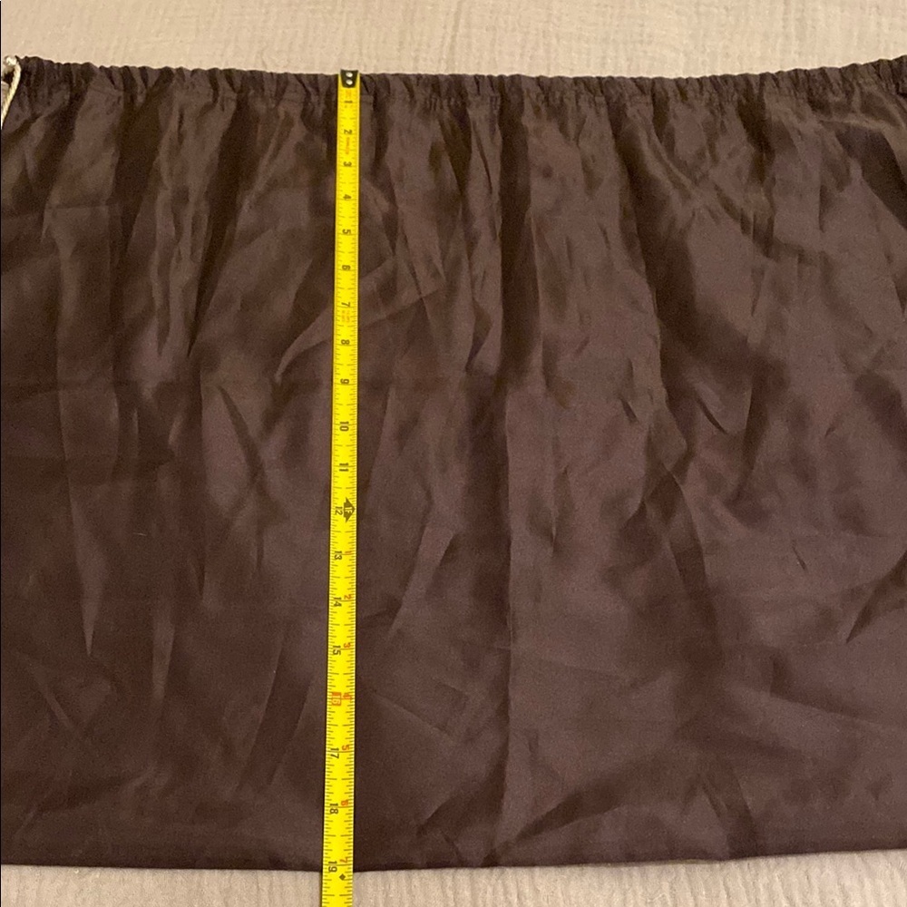 Coach Dark Brown Drawstring Bag - Picture 3 of 5